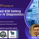 Advanced B2B selling skills training for healthcare diagnostics conducted by TalentShapeUp.